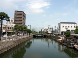 松江市の街並